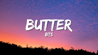 BTS  Butter Lyrics [upl. by Atiekram]