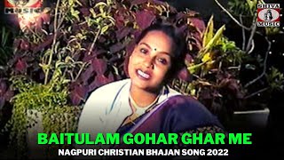 Baitulam Gohar Ghar Me 💞🙏 Monika  Bhusa  Nagpuri Christian Bhakti Song 2022  Shiva Music Bhakti [upl. by Alleul880]