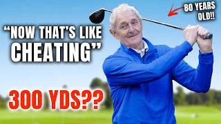 80 Year Old Golfer Aims To Hit Driver 300 Yards [upl. by Rintoul]