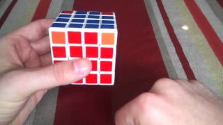 Rubiks cube 4x4 corner parity without complicated algorithms [upl. by Gilson]