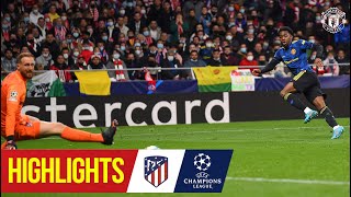 Elanga goal seals first leg draw for the Reds  Atletico Madrid 11 Manchester United  UCL [upl. by Phira]