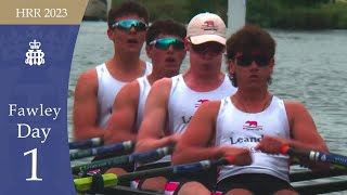 Shiplake College v Leander Club B  Fawley  Henley 2023 Day 1 [upl. by Nodnab]