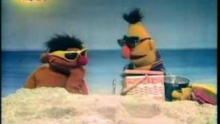 Classic Sesame Street  Ernie and Bert at the beach again [upl. by Phaidra]