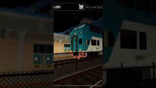 Roblox RSU Speedy TriLink DMU set passes by Boca Raton [upl. by Leamse886]