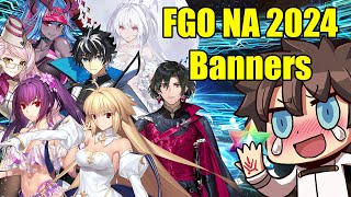 FGO NA 2024 Banners in a nutshell [upl. by Ahsiekram]