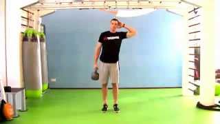 Kettlebell side bend [upl. by Jezabel]