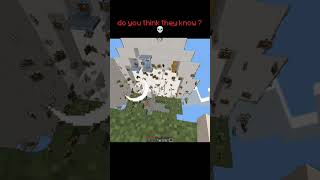 Escape from Skyblock in Minecraft 🤯 💀minecraft trumanshow fyp shorts kabukichi00 [upl. by Hancock]