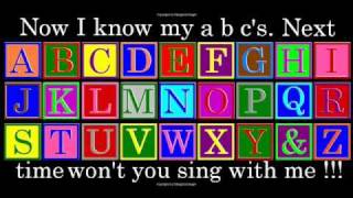 a b c songs a b c d Alphabet song For Children kids baby babies With Lyrics nursery rhyme [upl. by Derayne]