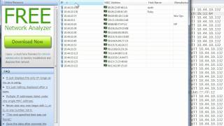 Colasofts MAC Scanner [upl. by Marchak752]