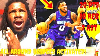 HORNETS VS PACERS REACTION 2024 CHARLOTTE HORNETS VS INDIANA PACERS HIGHLIGHTS REACTION 2024 [upl. by Lanuk]