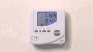 Video How to manually program your thermometer EPH controls [upl. by Fleda]