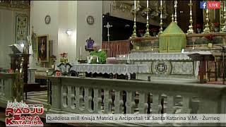 Quddiesa Live millParroċċa ta’ Santa Katarina VM Żurrieq – 23 ta’ Jannar 2024 [upl. by Yenitirb566]