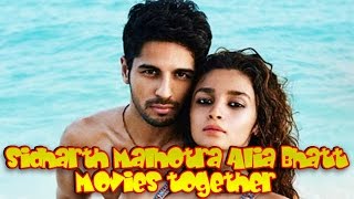 Sidharth Malhotra Alia Bhatt Movies together  Bollywood Films List 🎥 🎬 [upl. by Eissej]