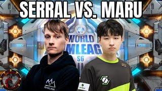 Maru vs Serral Incredible bo2 ZvT in the World Team League [upl. by Bernardina]