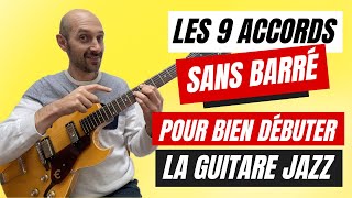 Les premiers accords de jazz à la guitare [upl. by Zoa33]