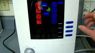 Testing Nexus X Blue Amazing Water Ionizer [upl. by Dauf]