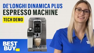 DeLonghi Dinamica Plus Espresso Machine  Tech Demo from Best Buy [upl. by Eylsel718]