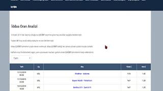 İDDAA  MÜTHİŞ ANALİZ PROGRAMI [upl. by Daley]
