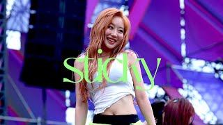 4K 240706 워터밤 키스오브라이프 쥴리 STICKY  fancam KISS OF LIFE JULIE WATERBOMB 스티키 직캠 [upl. by Cleland152]