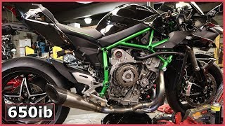 UPGRADING 2019 Ninja H2s CLUTCH for 325HP [upl. by Xena]