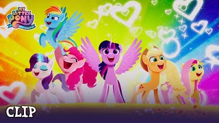 Mane Sixs Opening Scene  My Little Pony A New Generation HD [upl. by Carthy]