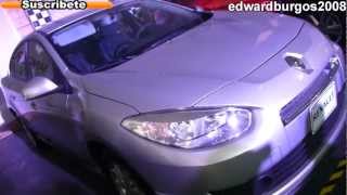 2013 renault fluence colombia video de carros auto show FULL HD [upl. by Arikaahs276]