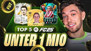 TOP 5 Spieler auf JEDER POSITION unter 1 Mio Münzen  FC 25 [upl. by Ciardap]