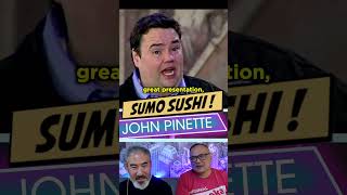 🤣 John Pinette 🇯🇵🍣 SUMO SUSHI 😆 funny comedy shorts [upl. by Thorlay]