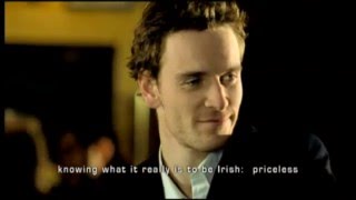 MasterCard advert with Michael Fassbender  ‘knowing what it really is to be Irish Priceless’ [upl. by Meggi]