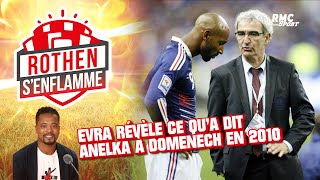 Équipe de France  Evra révèle ce quAnelka a dit à Domenech en 2010 Rothen senflamme [upl. by Graham]