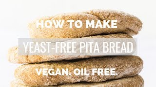 Fluffy Spelt Flour Pita Bread YeastFree [upl. by Grazia]