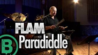 Flam Paradiddle  Drum Rudiment Lessons [upl. by Anderegg]