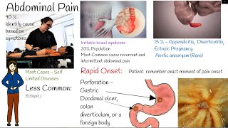 Stomach ache  Abdominal pain Causes Acute abdominal pain [upl. by Florin927]