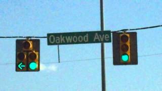 McCain Traffic Lights at Oakwood Ave and Lee High Dr [upl. by Enirhtak]