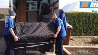 BG Removals on a House Removals Nottingham [upl. by Higgs]