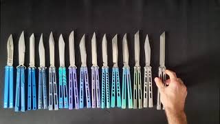 My Balisong Collection 2023 [upl. by Ltsyrk]