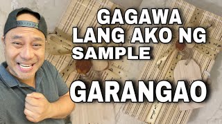 GAGAWA LANG AKO NG SAMPLE GARANGAO gagawa lang ako sample Garangao DohaQatar [upl. by Bui]