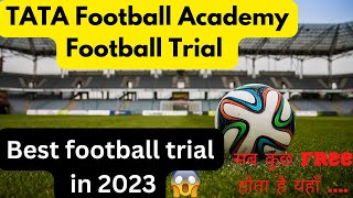 TATA Football Academy Trial  All India Open Football Trial  tfa [upl. by Auqenehs733]