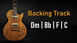 Rock Pop BACKING TRACK D Minor  Dm Bb F C  87 BPM  Guitar Backing Track [upl. by Anwahsal]