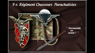 Chant du 9e RCP 🇫🇷 chant parachutiste [upl. by Kosel]