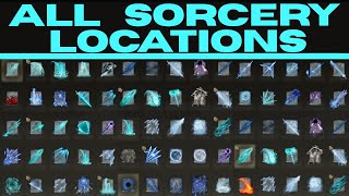 Elden Ring All Sorcery Spell Locations  100 Walkthrough Guide [upl. by Eelyr]