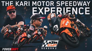 KTM Cup Season 2  Whats racing at Kari Motor Speedway like  PowerDrift [upl. by Tterrej]