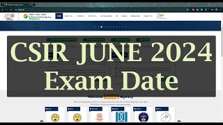 CSIRUGCNET 2024  Exam Dates Released  25 to 27 July 2024  Vedemy [upl. by Ortrude655]