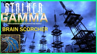 Surviving The Brain Scorcher  STALKER GAMMA 091  Hard Survivalist Merc Playthrough Episode 14 [upl. by Acinimod]