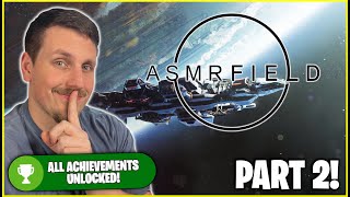 LIVE ASMR  Unlocking Every Starfield Achievement Part 2 Controller Sounds [upl. by Ocirema]