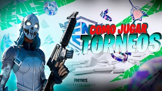 CoMO JUGar Torneos de FORTNITE [upl. by Yahsel]