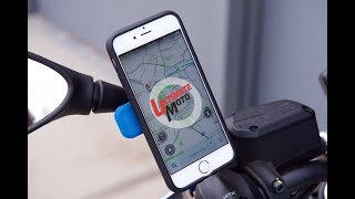 Quad Lock Smartphone Motorcycle Mount Review and Installation Guide  Ultimate Motorcycling [upl. by Wixted]