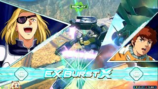 29【オバブ】X2改視点～自分見返し用リプレイ動画～【EXVSOB】 [upl. by Etnahsa]