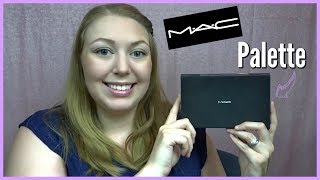 MY MAC EYESHADOW PALETTE 2017  SHADES amp SWATCHES [upl. by Reitrac]