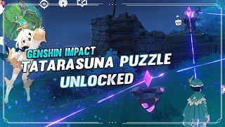 Tatarasuna Puzzle  GENSHIN IMPACT INAZUMA [upl. by Armelda]